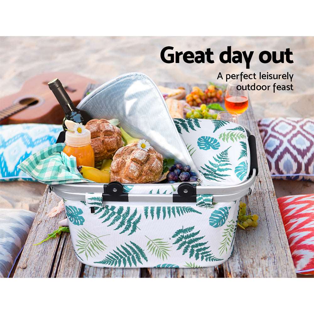Folding Insulated Picnic Basket 30kg, view 5