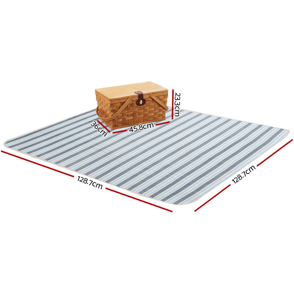 4 Person Picnic Basket Set with Cooler – Alfresco, view 2