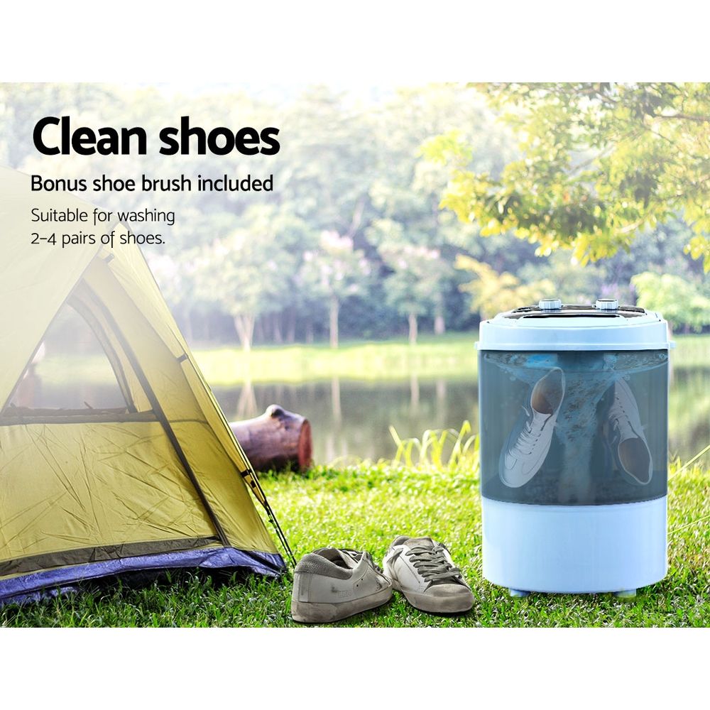 Portable Washing Machine 3kg - Devanti Black, view 5