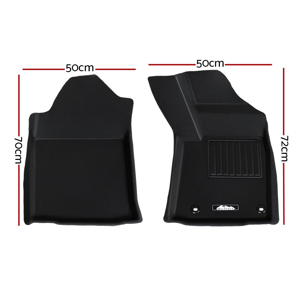 Toyota Hilux Dual Cab Floor Mats 2015-2022, view 2