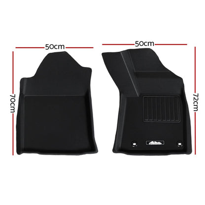 Toyota Hilux Dual Cab Floor Mats 2015-2022, view 2