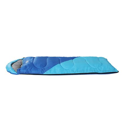 Kids Thermal Sleeping Bag 172cm – Blue, view 4