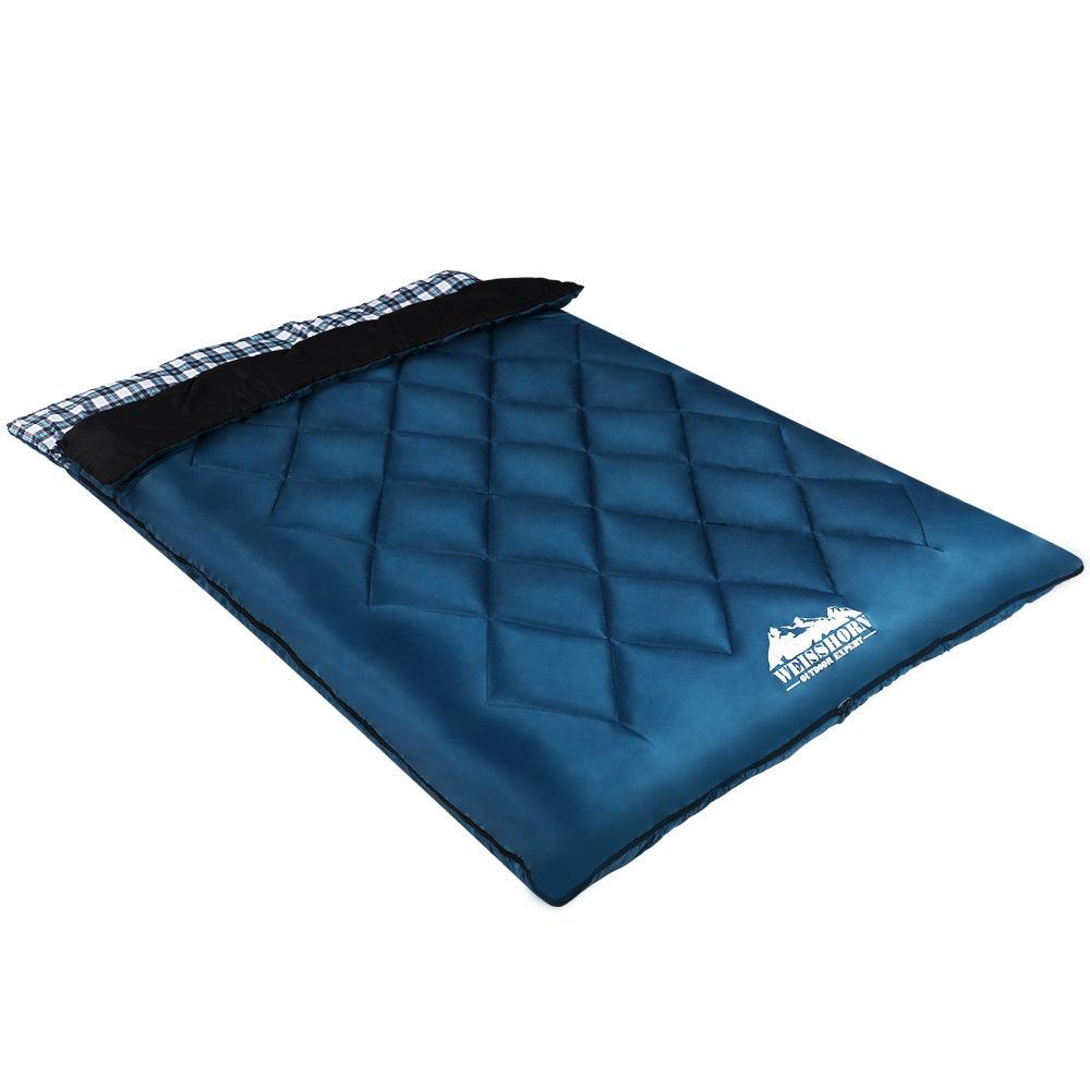 Weisshorn Double Sleeping Bag -10°C – Navy, view 3