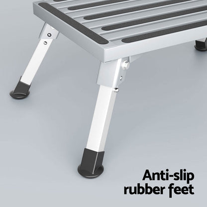 Folding Caravan Step 200kg - Aluminium, view 6