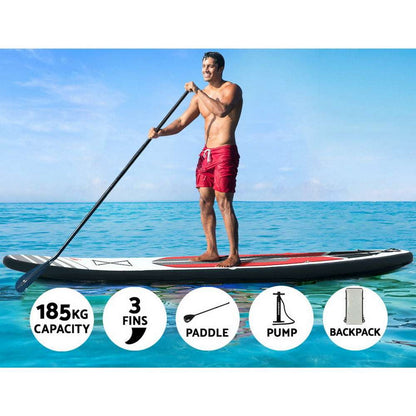 11ft Inflatable SUP Paddle Board with Kayak Seat, view 4