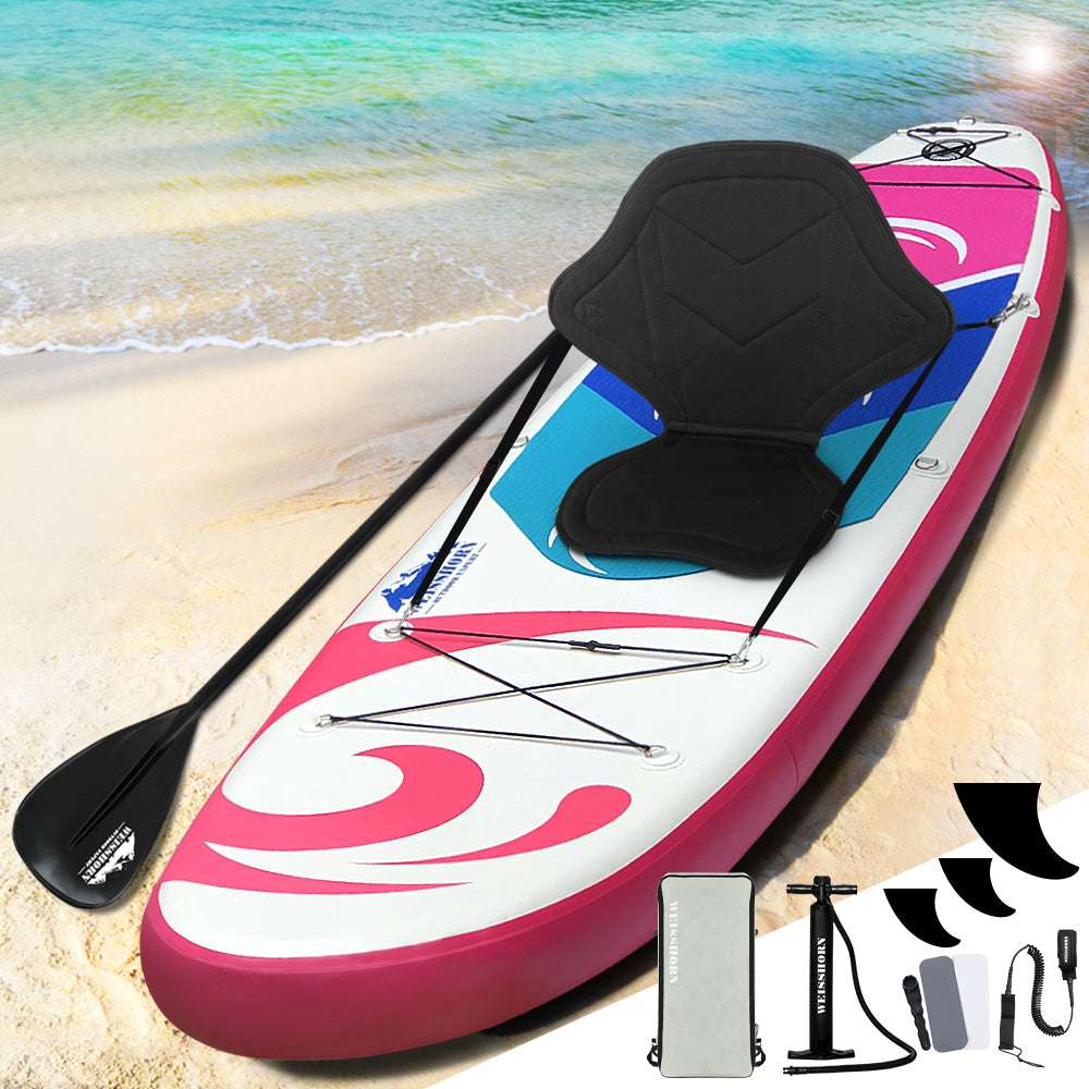 Weisshorn 11ft Inflatable SUP Paddleboard - Pink, view 8