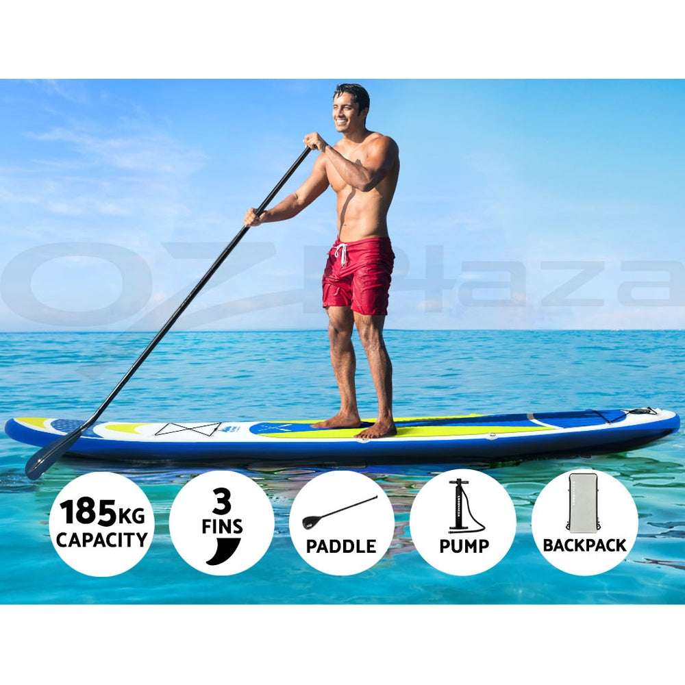 Weisshorn 11ft Inflatable SUP Paddle Board – Yellow, view 4