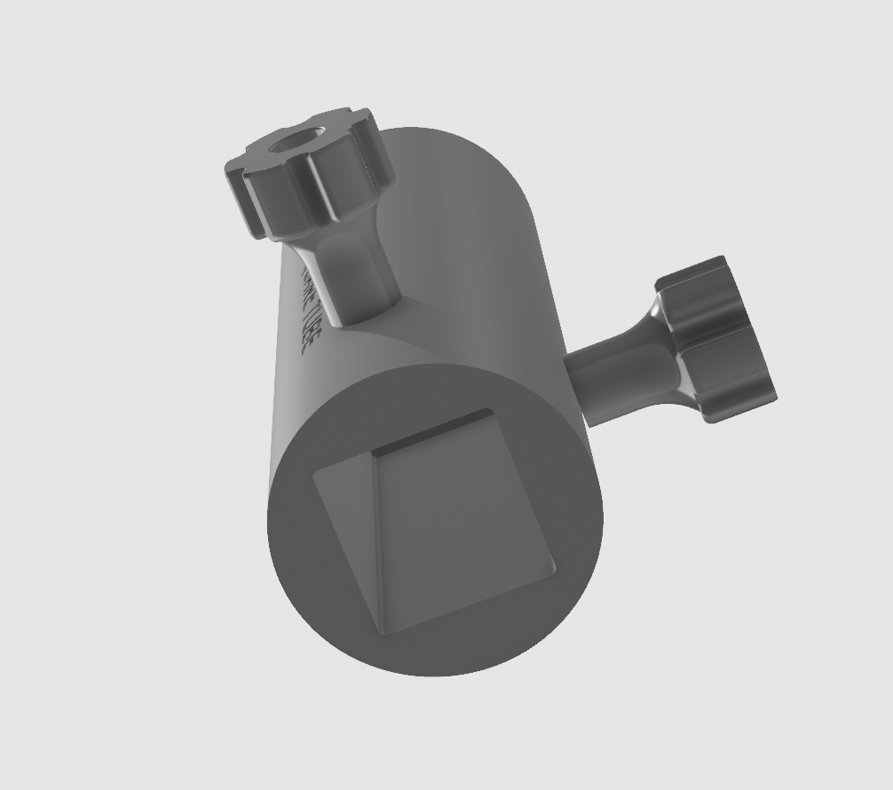Outcamp Square Tube Starlink Pole Mount, view 2