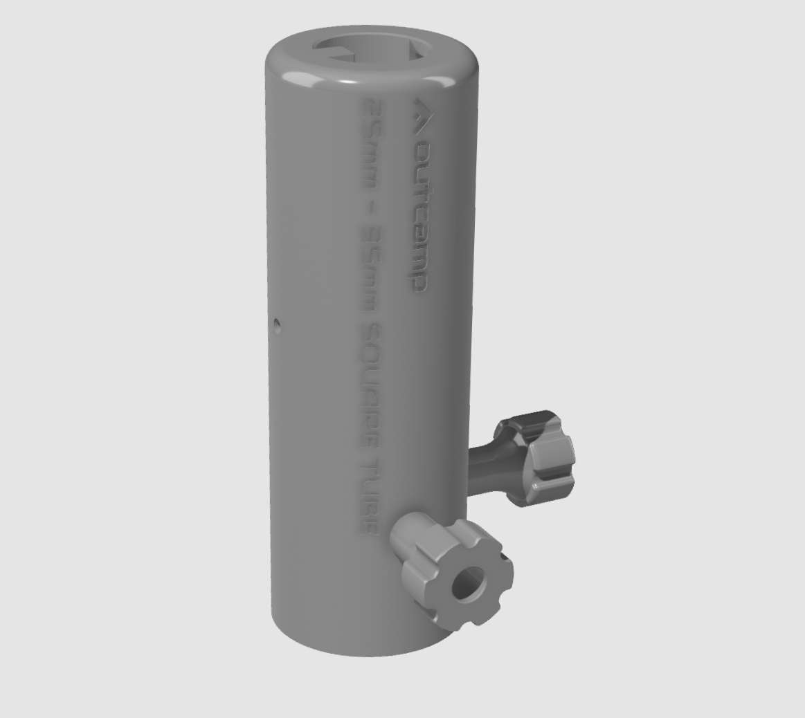 Outcamp Square Tube Starlink Pole Mount, view 5