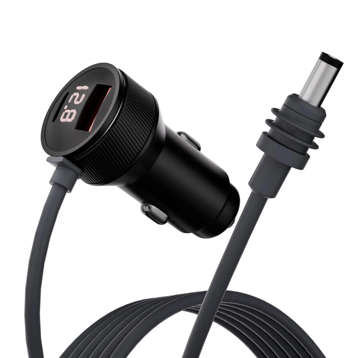 Outcamp Car Charger for Starlink Mini with Dual USB and Voltmeter, view 7