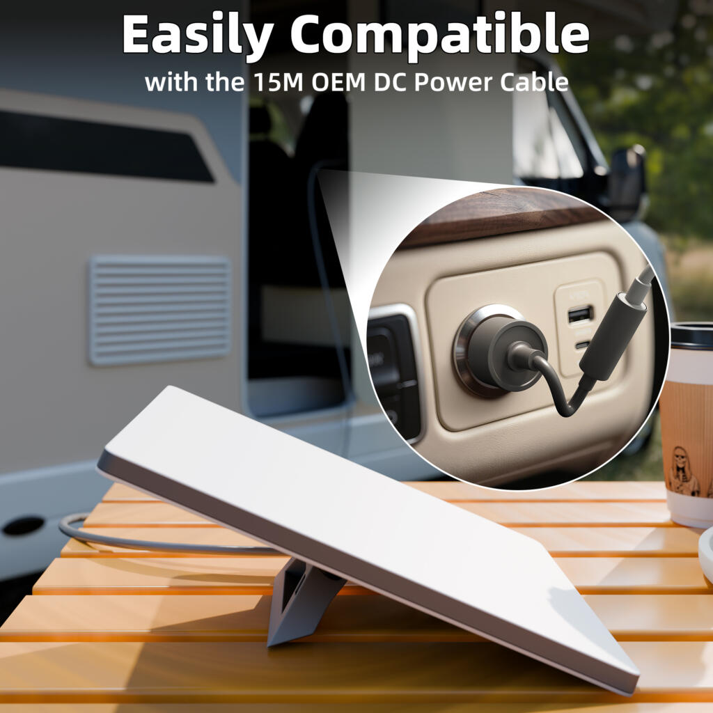Outcamp 12V/24V Car Power Adapter for Starlink Mini, view 5