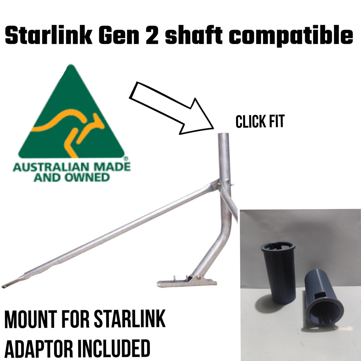 Outcamp Roof Mount Kit for Starlink Gen 2, view 3