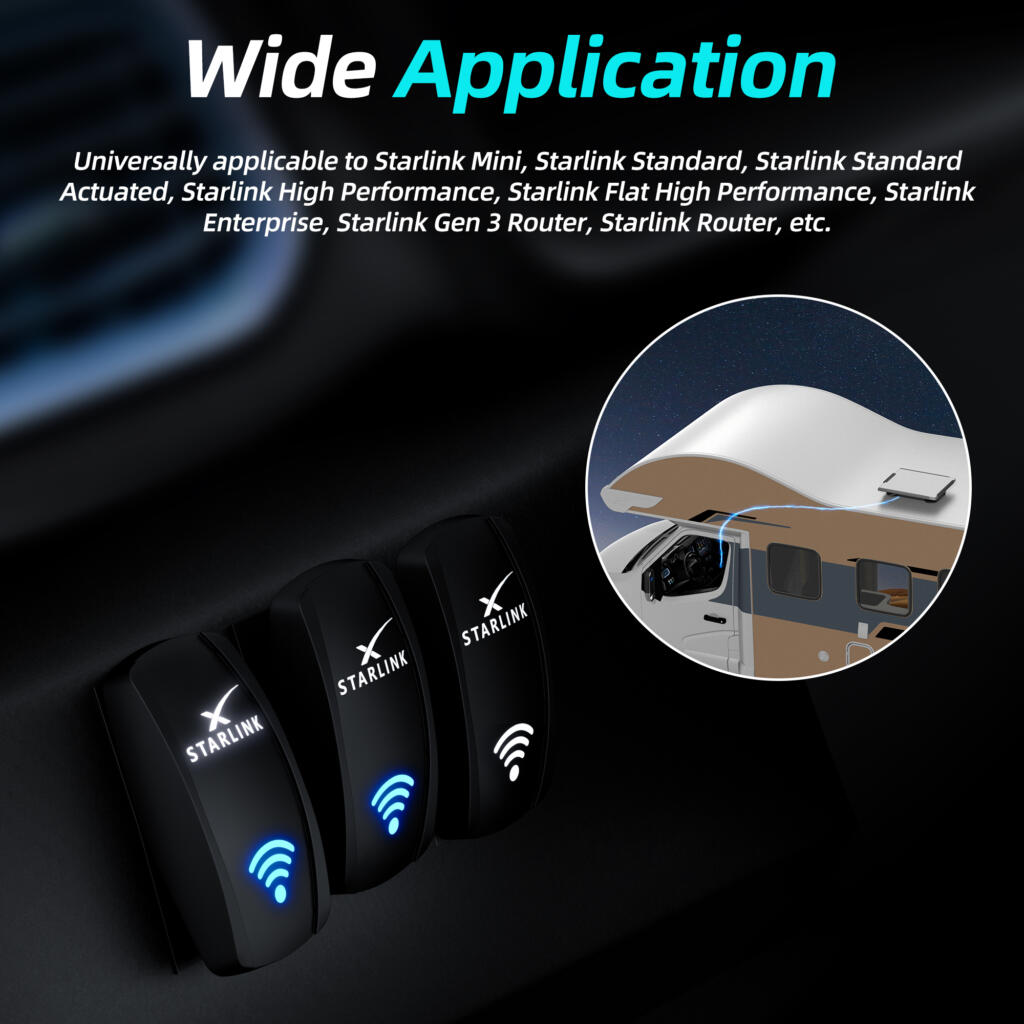 Outcamp 5-Pin Starlink Rocker Switch, view 6