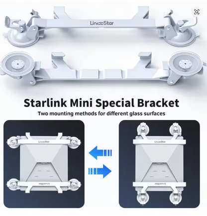 Outcamp Four-Cup Glass Mount for Starlink Mini, view 5