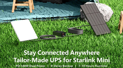 Outcamp 222Wh Portable Battery for Starlink Mini, view 3