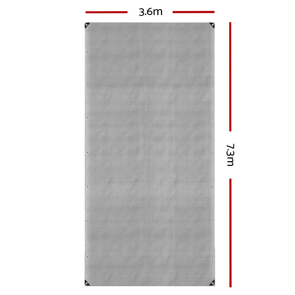 Heavy Duty Tarp 3.6 x 7.3m – 180gsm UV Poly, view 2