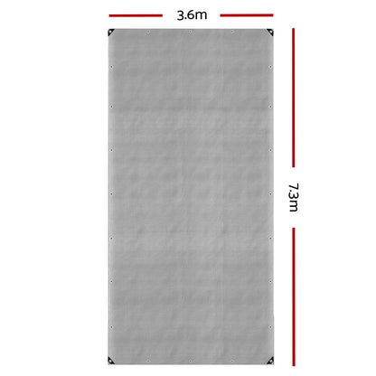 Heavy Duty Tarp 3.6 x 7.3m – 180gsm UV Poly, view 2