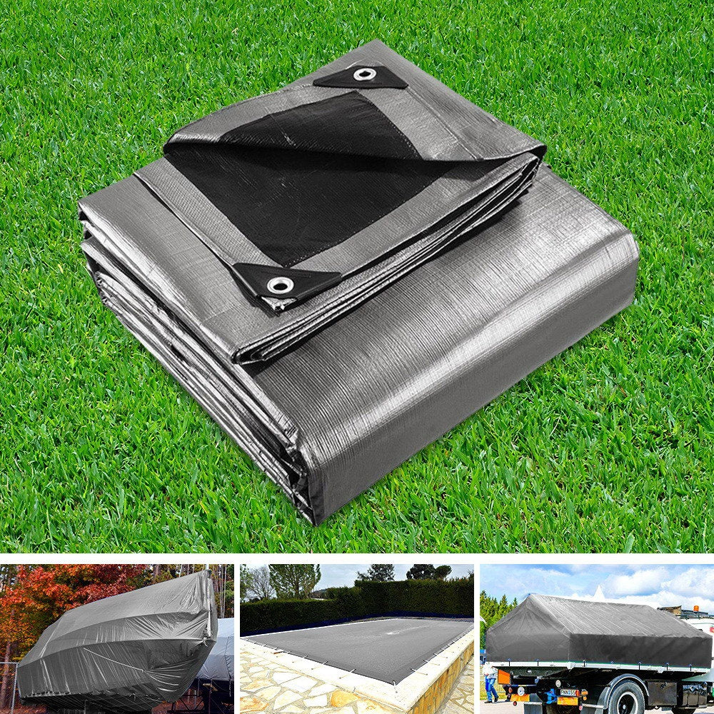 Heavy Duty Tarp 3.6 x 7.3m – 180gsm UV Poly, view 7