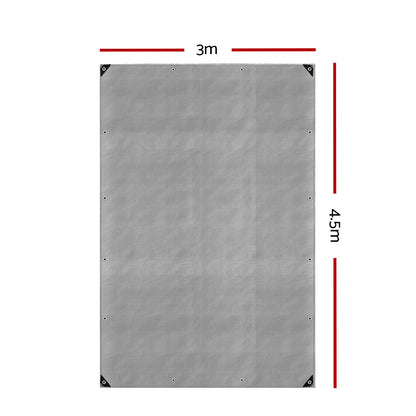 Heavy Duty Poly Tarp 3x4.5m – 180gsm Waterproof, view 2