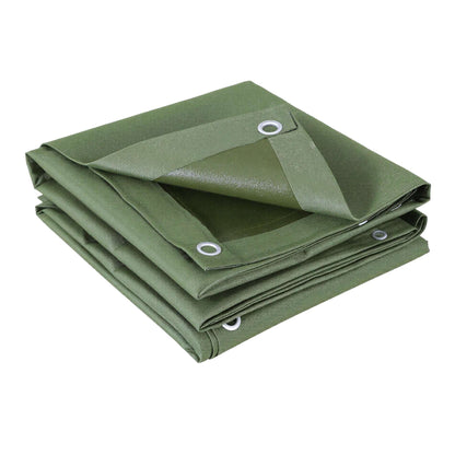 Instahut 2x3m Heavy Duty Canvas Tarp 600GSM