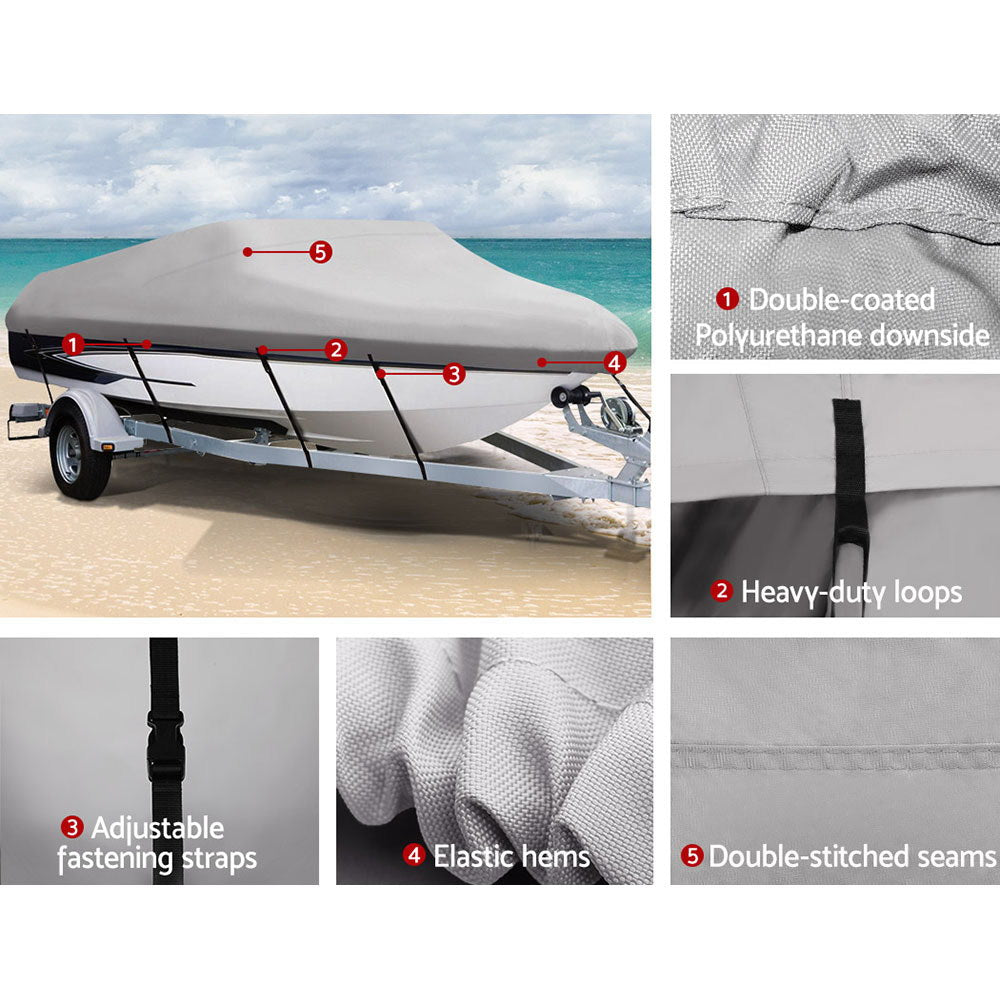 Seamanship 16–18.5ft Trailerable Boat Cover 600D, view 5