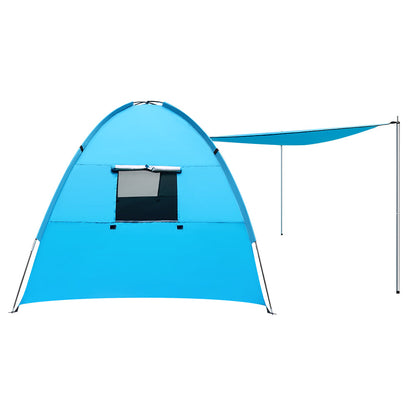4-Person Beach Tent – Cross-Pole Shelter with Carry Bag, view 4