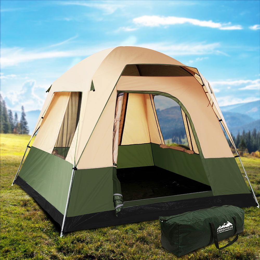 Weisshorn 4-Person Dome Tent – Green, view 7