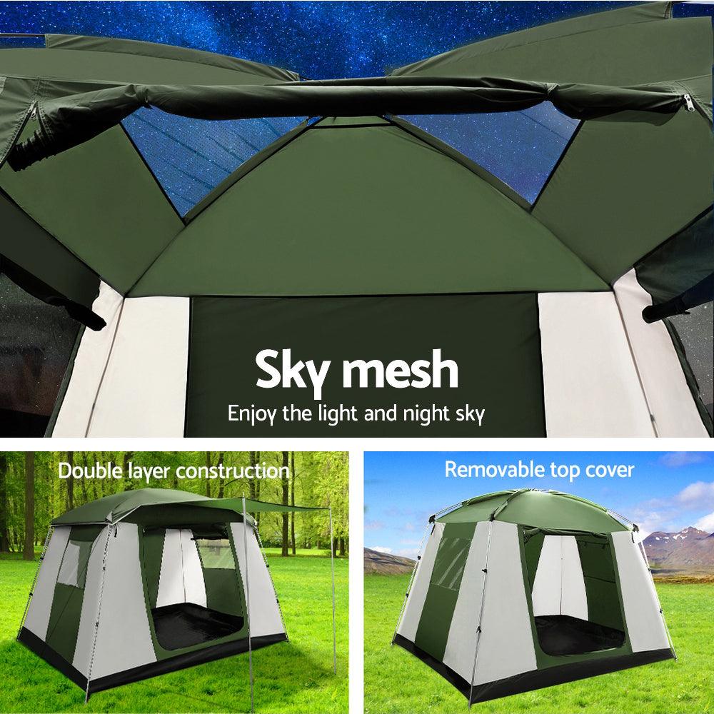 Weisshorn 6-Person Dome Tent with Awning, view 5