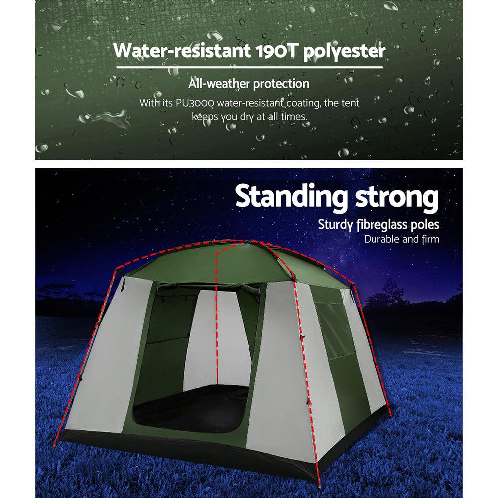 Weisshorn 6-Person Dome Tent with Awning, view 7