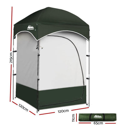Camping Shower Tent - Weisshorn Green, view 2
