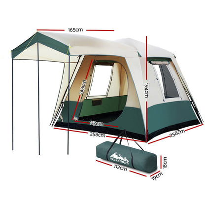 Weisshorn 4-Person Instant Up Dome Tent, view 2