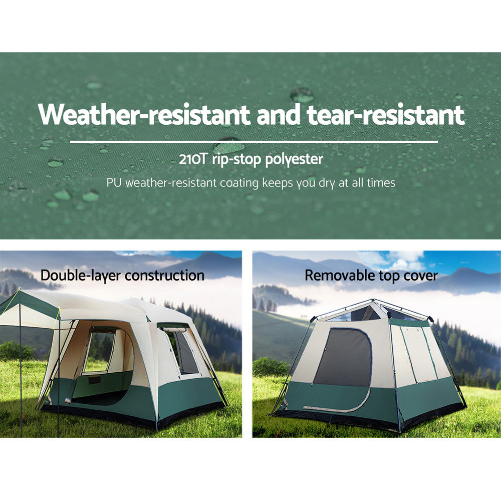 Weisshorn 4-Person Instant Up Dome Tent, view 4
