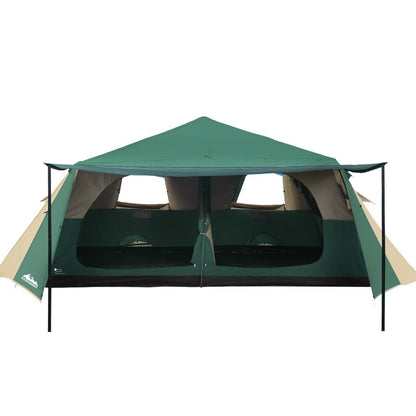 Instant Up Camping Tent 8 Person - Weisshorn Green, view 3