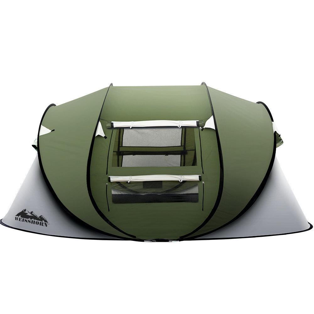 Instant Up Camping Tent 5 Person - Weisshorn Green, view 3