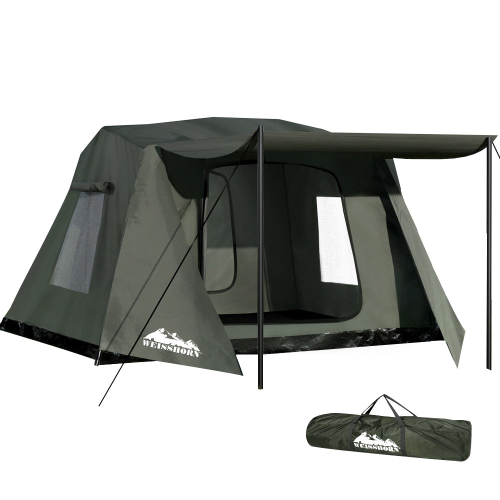 Instant Up Camping Tent 2-3 Person - Weisshorn Green