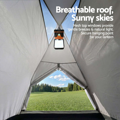 Weisshorn 2 Person Instant Pop-Up Camping Tent, view 4