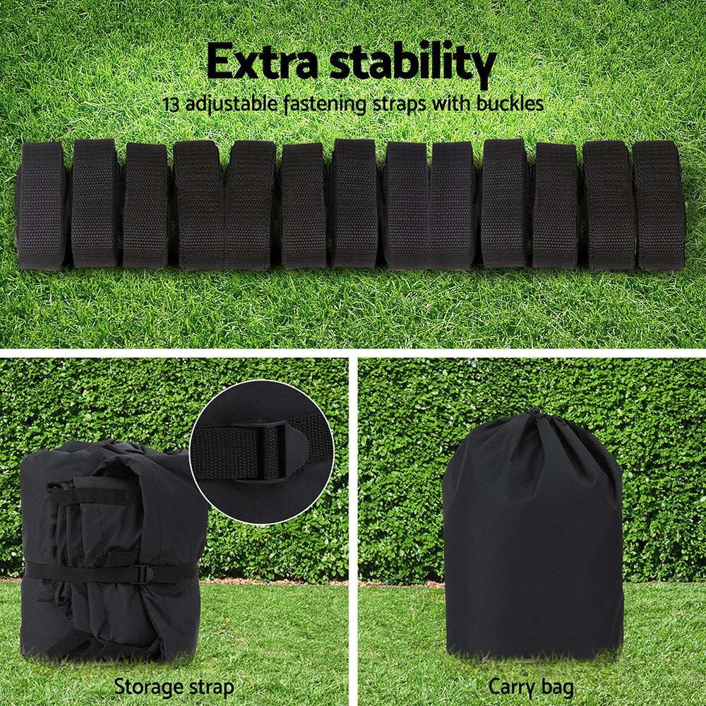 Seamanship 19–21ft Trailerable Boat Cover – Black, view 5