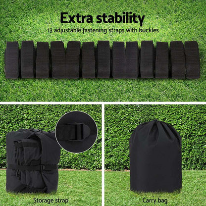 Seamanship 19–21ft Trailerable Boat Cover – Black, view 5