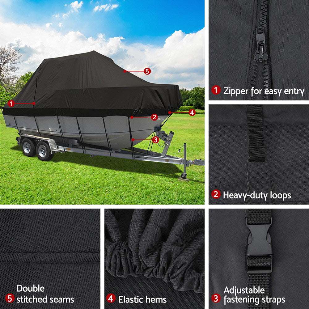 Seamanship 25-27ft Heavy Duty Trailerable Boat Cover, view 5