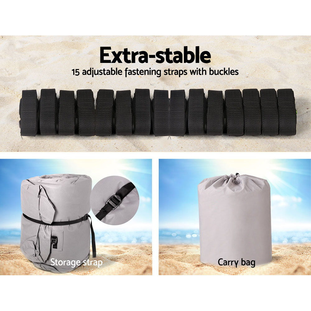Seamanship Boat Cover 25–27ft Trailerable 600D Heavy Duty, view 6