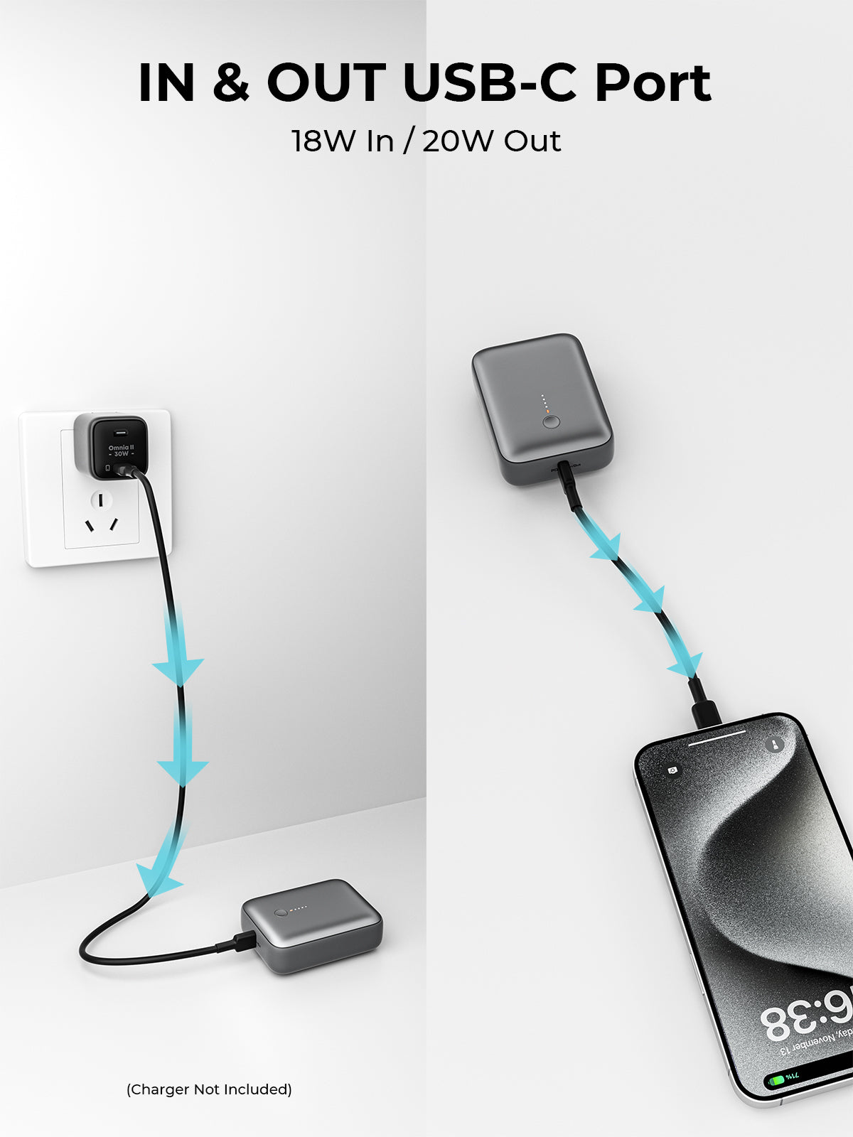 AUKEY Spark Mini 10000mAh Power Bank, view 6