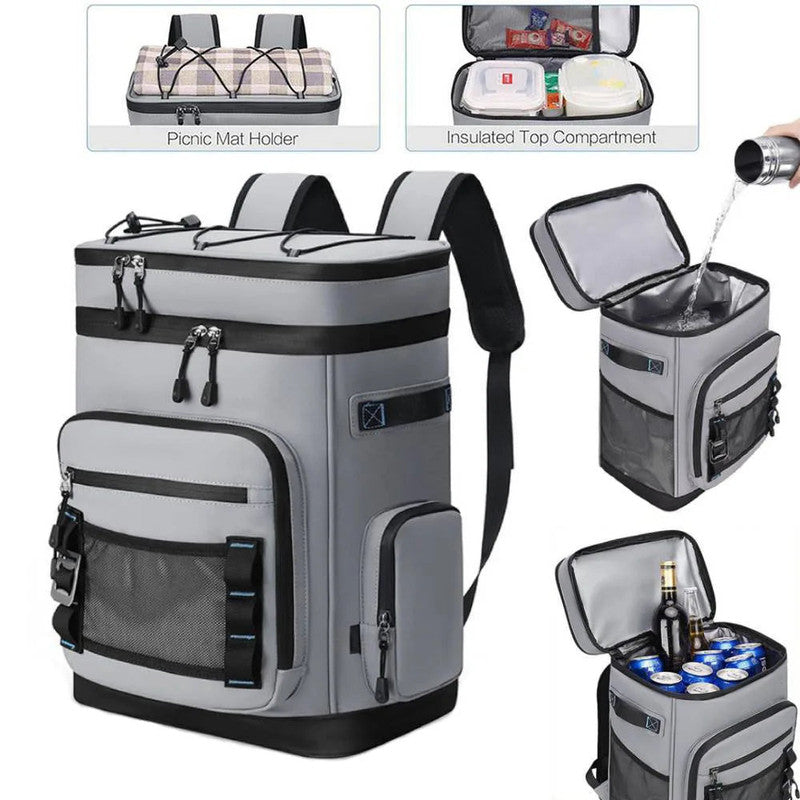 30L Insulated Backpack – Hot & Cold Food Storage, view 2