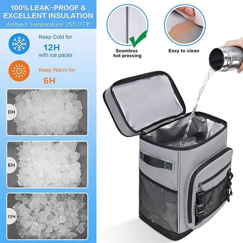 30L Insulated Backpack – Hot & Cold Food Storage, view 3