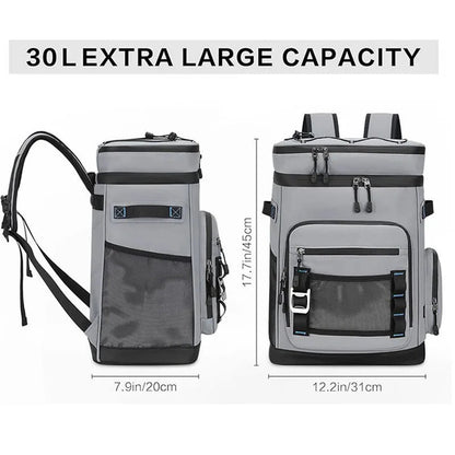 30L Insulated Backpack – Hot & Cold Food Storage, view 6