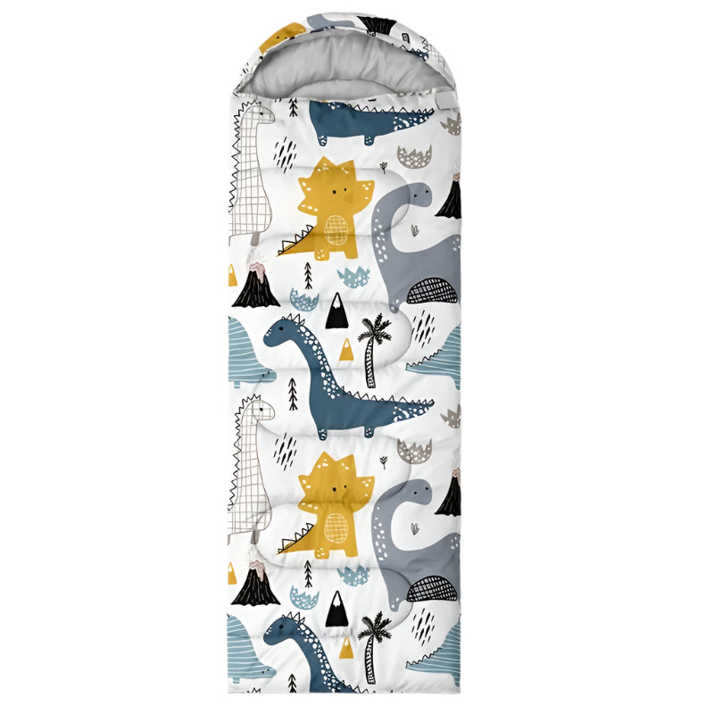 Dinosaur Kids Sleeping Bag – Lightweight & Compact, view 2