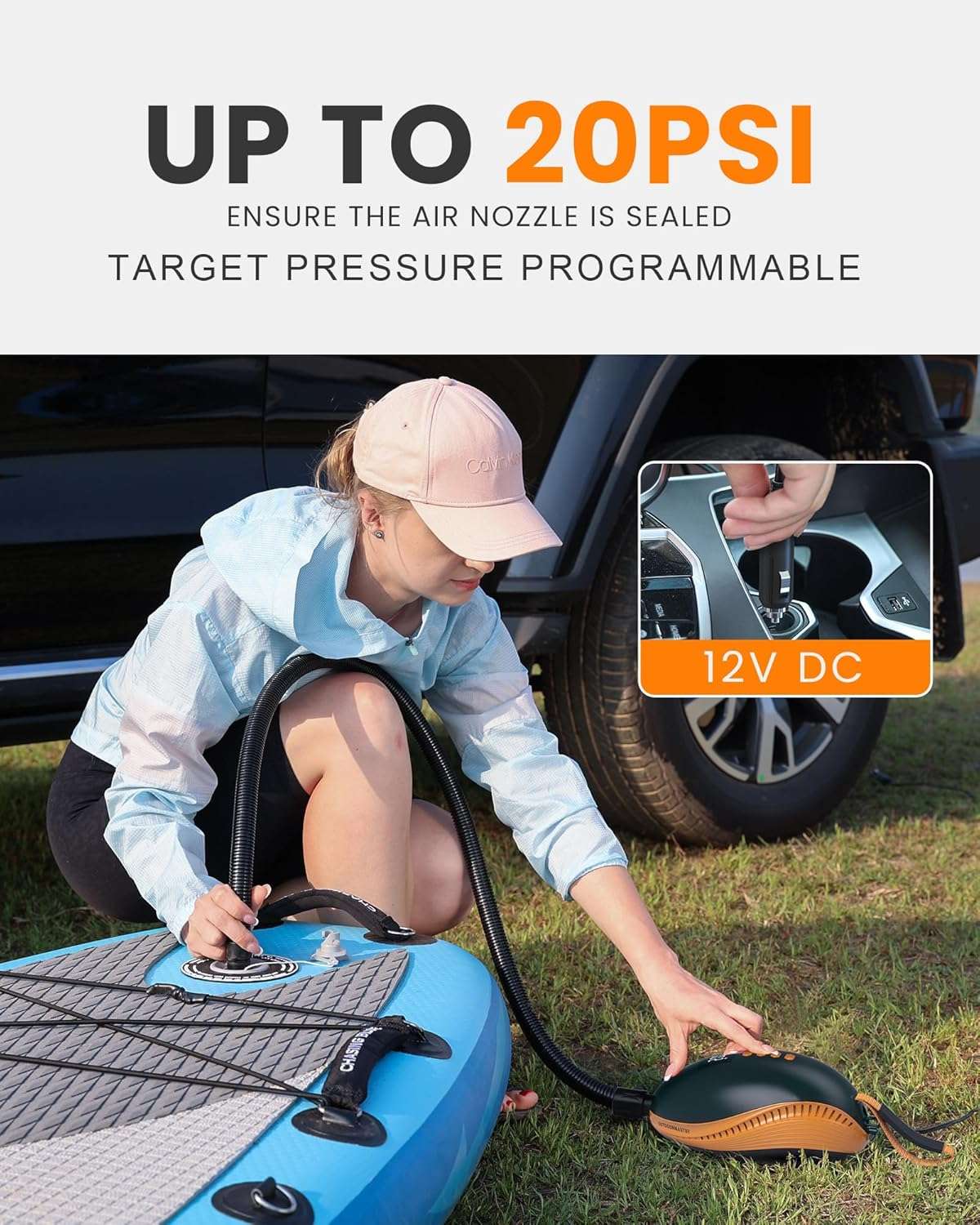 Outdoor Master Dolphin Electric SUP Pump 20 PSI, view 3