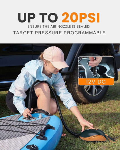 Outdoor Master Dolphin Electric SUP Pump 20 PSI, view 3
