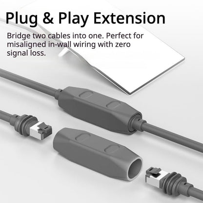 Starlink Gen 3 & Mini Cable Coupler IP68 RJ45 Connector, view 2