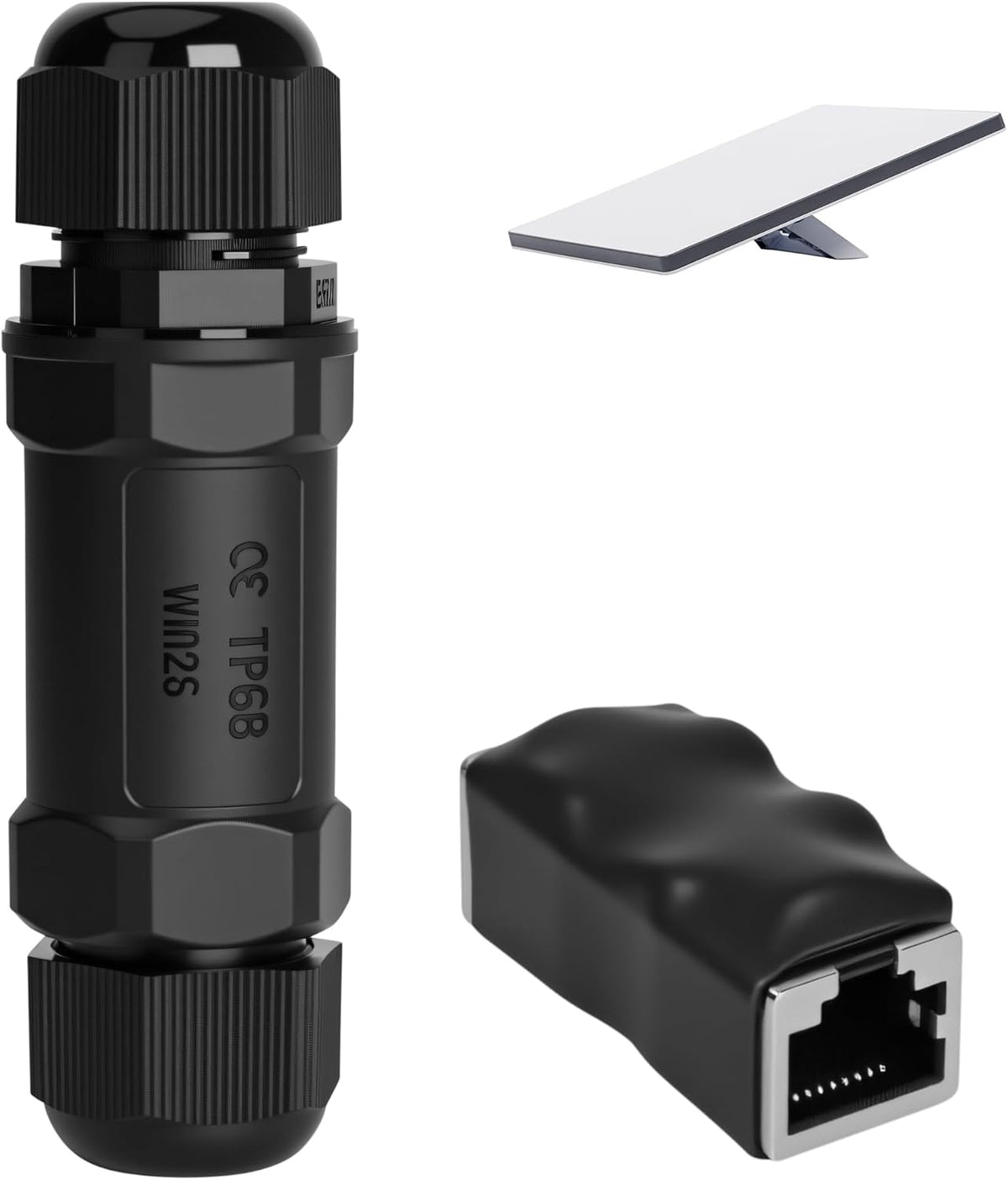 Starlink RJ45 Coupler IP68 Waterproof Lightning Protection