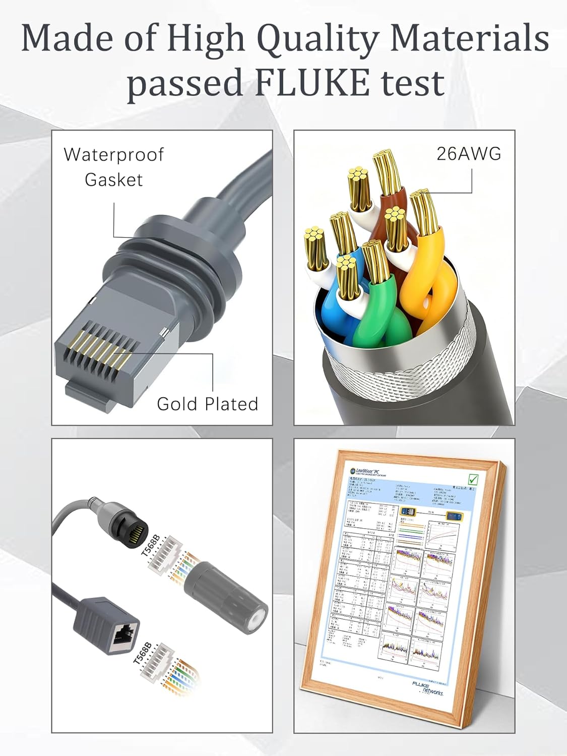 Starlink Gen 3 & Mini Ethernet Adapter Cable IP68, view 9
